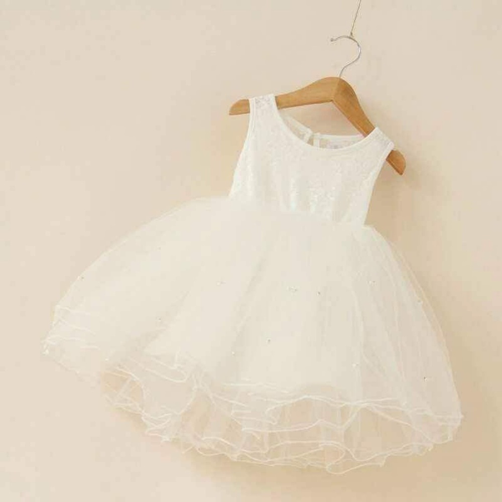 Tulle‎ dress with pearls